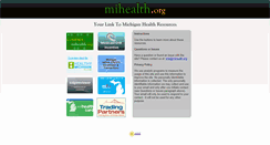 Desktop Screenshot of mihealth.org